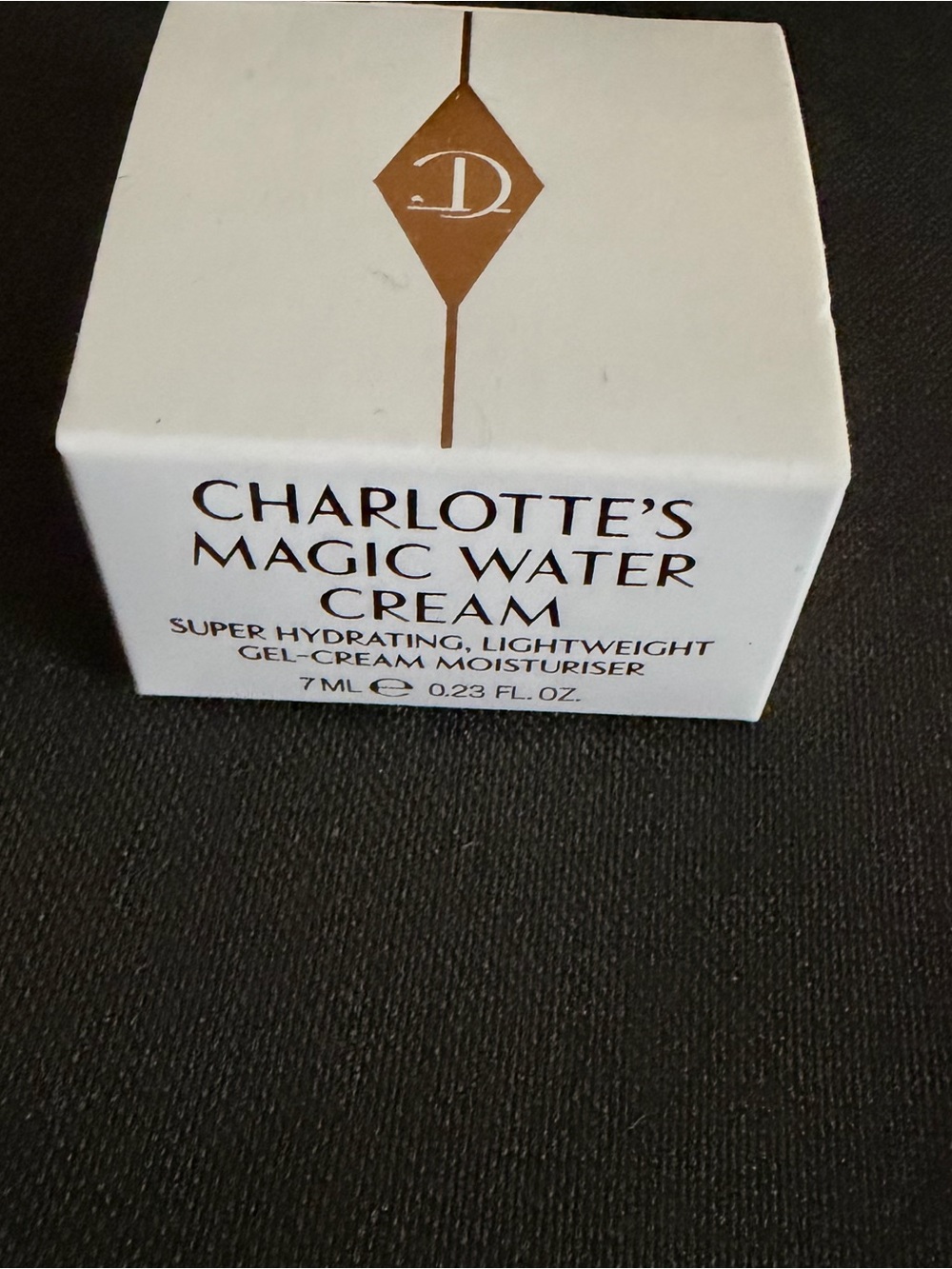 Charlotte Tilbury Magic Water Cream - White & Gold Box